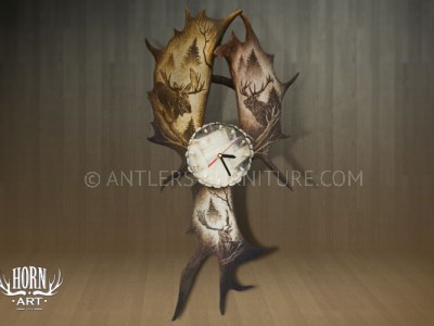 Antlers wall clocks 0